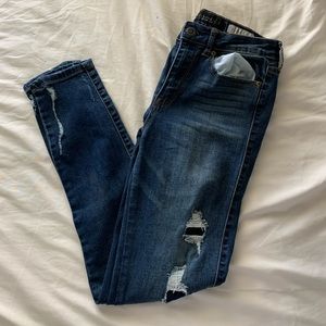 AEROPOSTALE high waisted ripped jeans